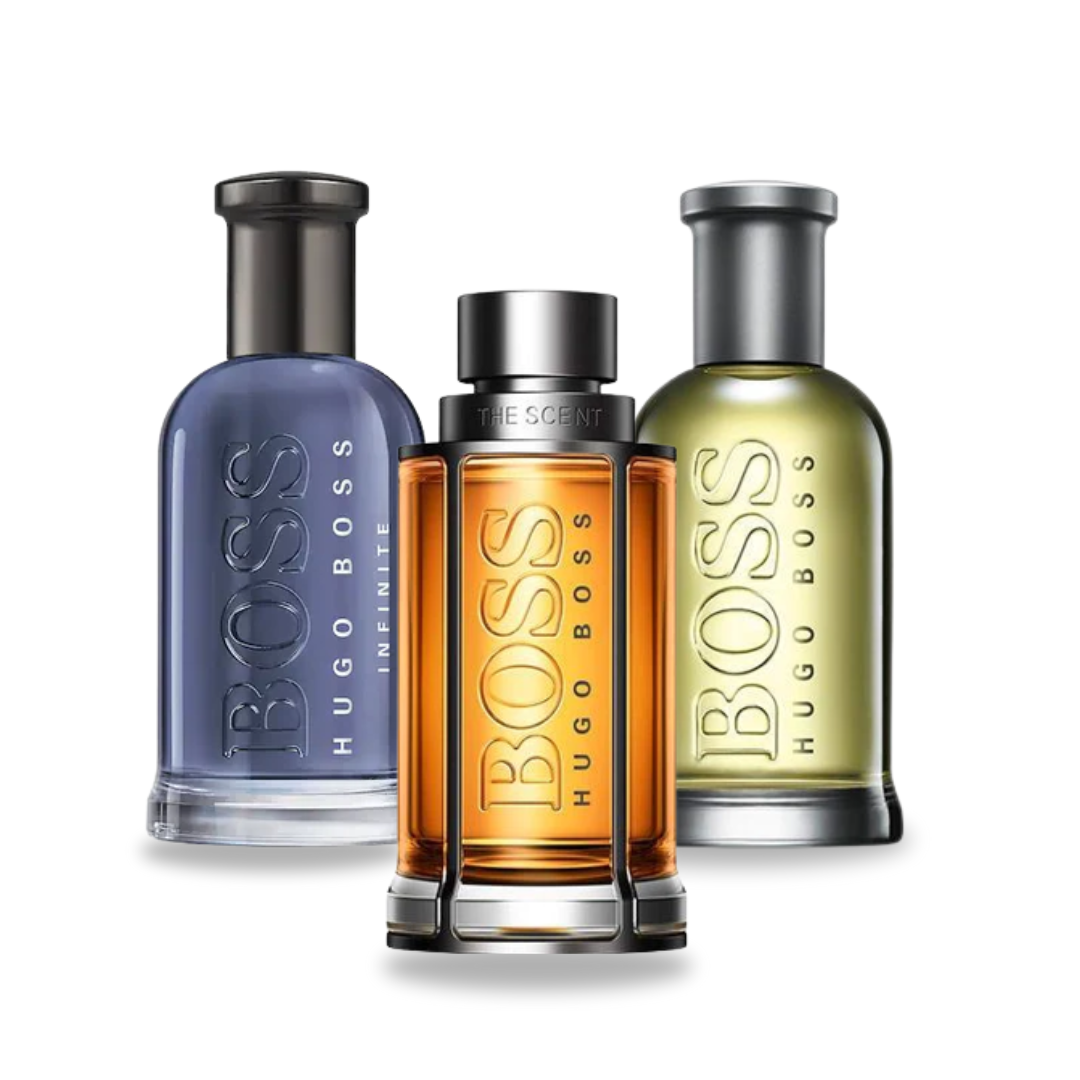 BLACK FRIDAY 3-FRAGRANCE SET: Boss The Scent, Boss Bottled and Boss Bottled Infinite - 100ml