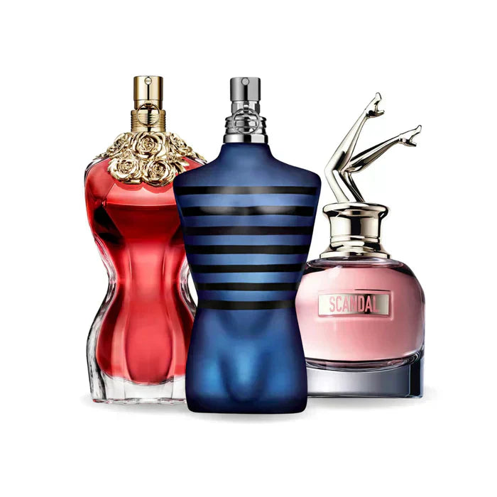 BLACK FRIDAY 3-FRAGRANCE SET: Jean Paul Gaultier La Belle, Jean Paul Gaultier Ultra Male and Jean Paul Gaultier Scandal - 100ml