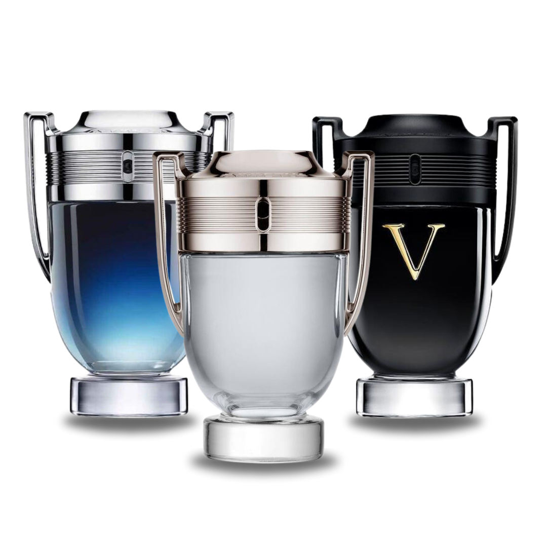 BLACK FRIDAY 3-FRAGRANCE SET: Paco Rabanne Invictus Legend, Paco Rabanne Invictus and Paco Rabanne Invictus Victory - 100ml